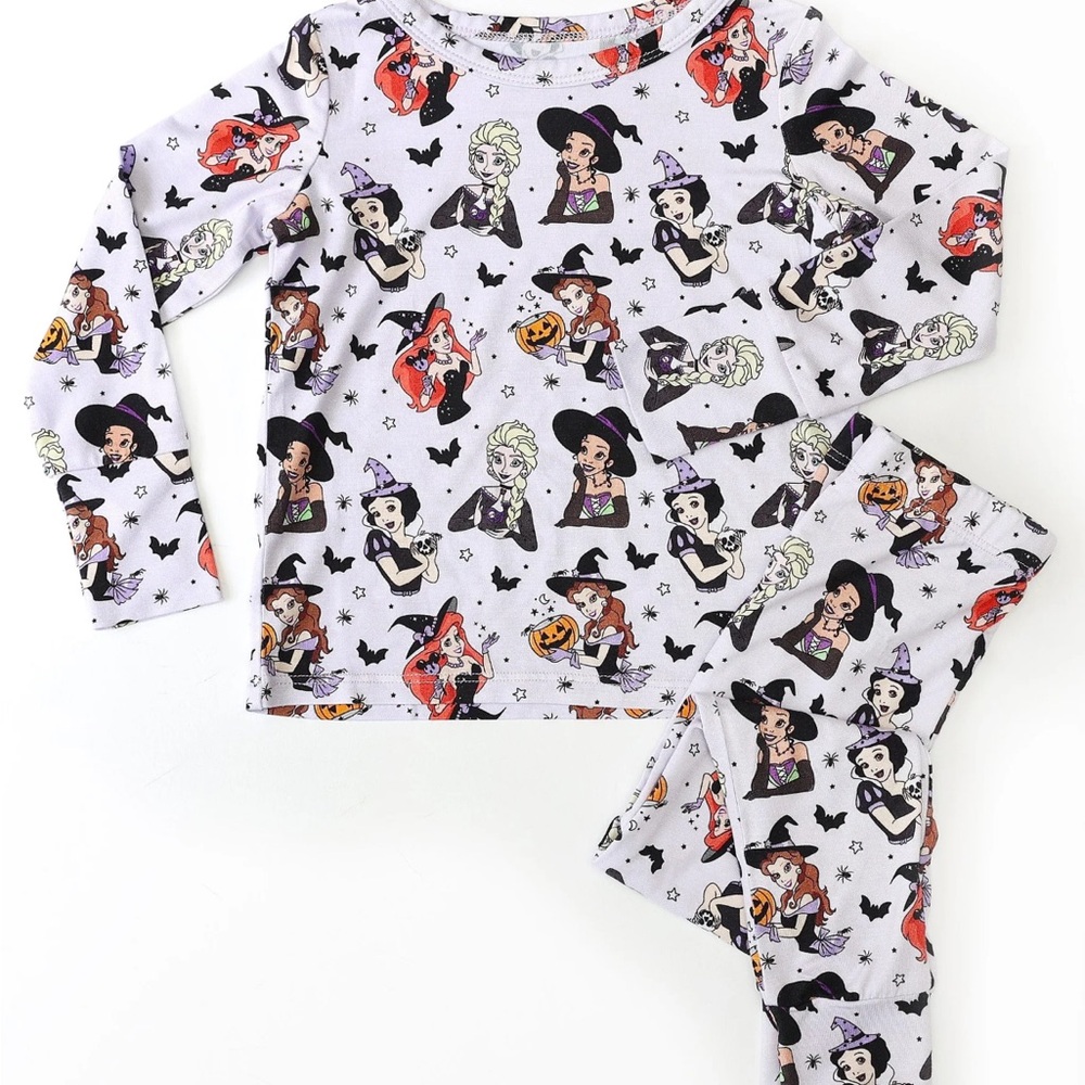 Halloween Themed Bamboo Pajama Set